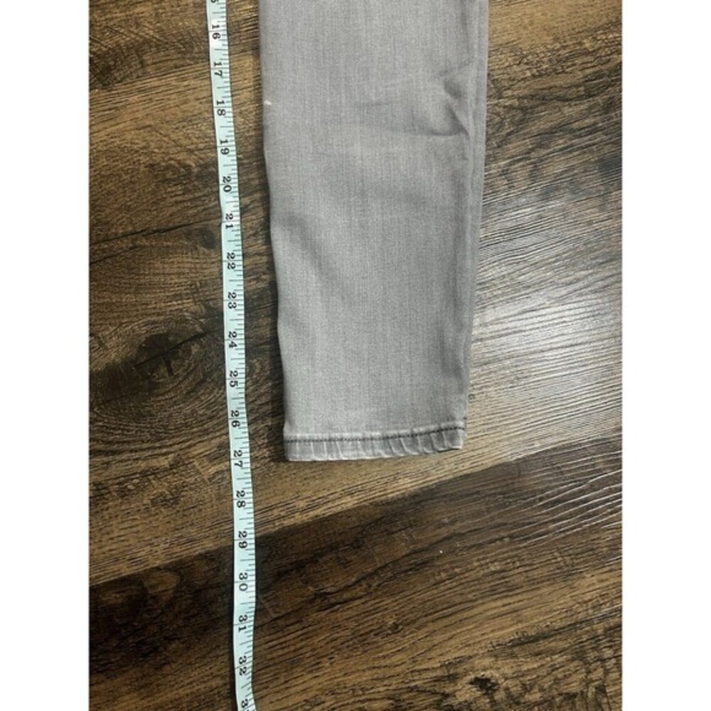 Banana Republic Jeans Womens 25/0 Gray Sculpt Skinny Stretch Low Rise - Picture 2 of 11